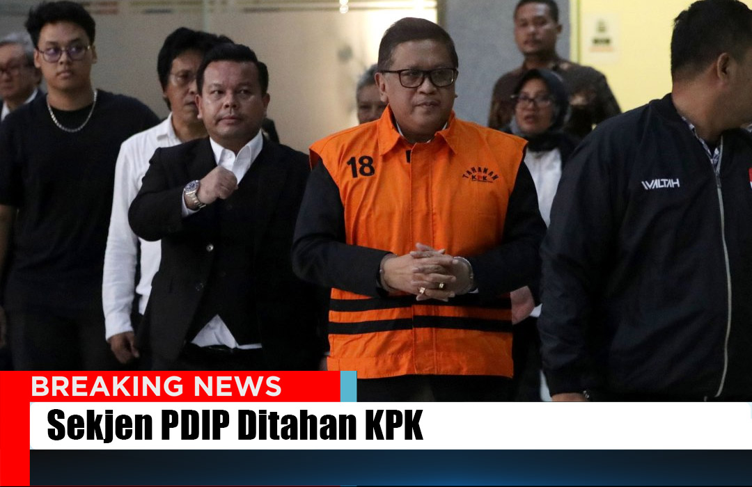 Sekjen PDIP Ditahan KPK