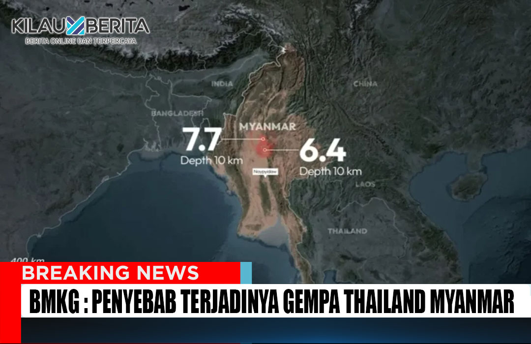 penyebab gempa thailand myanmar