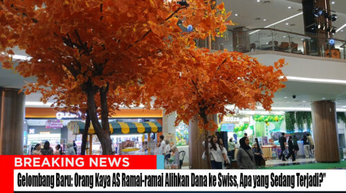 Orang Kaya AS Ramai-ramai Alihkan Dana ke Swiss
