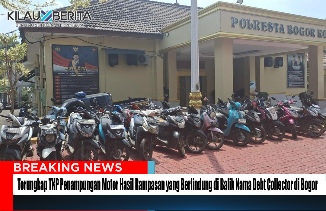 TKP Penampungan Motor Bogor