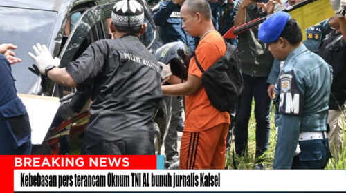 Kebebasan pers terancam Oknum TNI AL bunuh jurnalis Kalsel