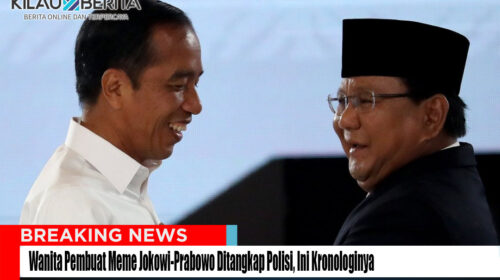 Wanita Pembuat Meme Jokowi-Prabowo telah di ciduk Polisi