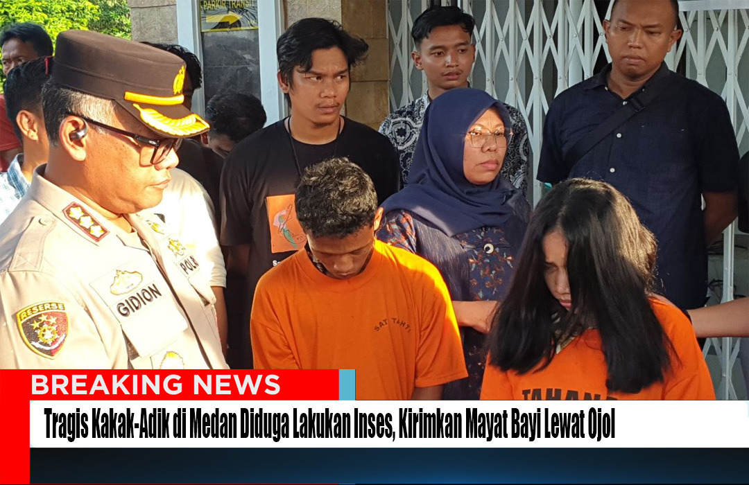 Tragis Kakak-Adik di Medan