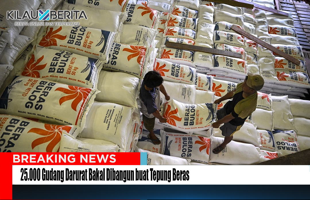 Pemerintah Bangun 25.000 Gudang