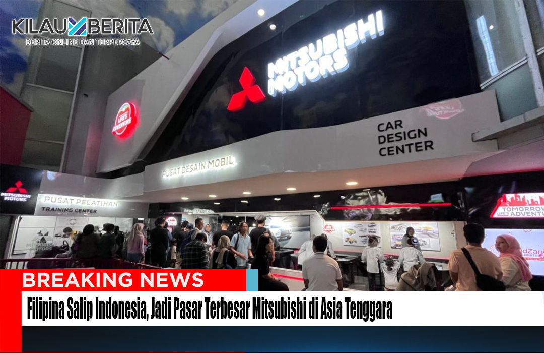 Filipina Salip Indonesia, Jadi Pasar Terbesar Mitsubishi
