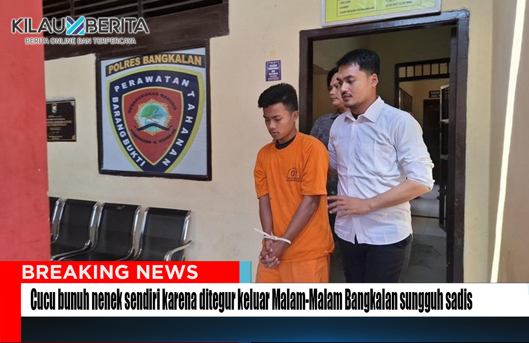 Cucu bunuh nenek sendiri