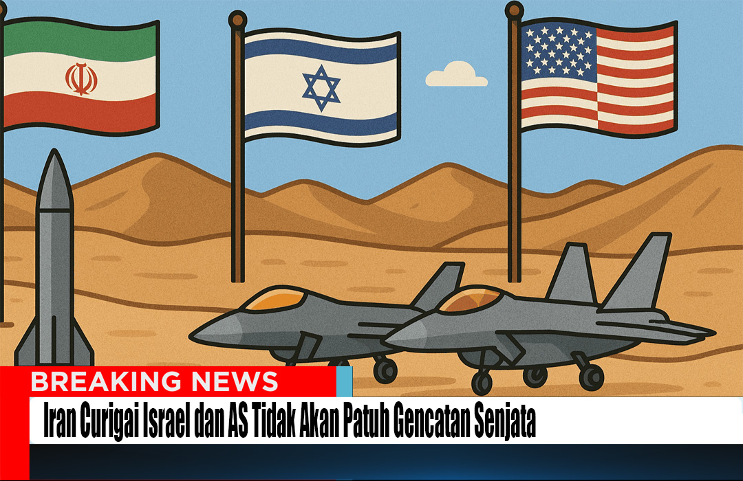 Iran Curigai Israel dan AS Tidak Akan Patuh Gencatan Senjata