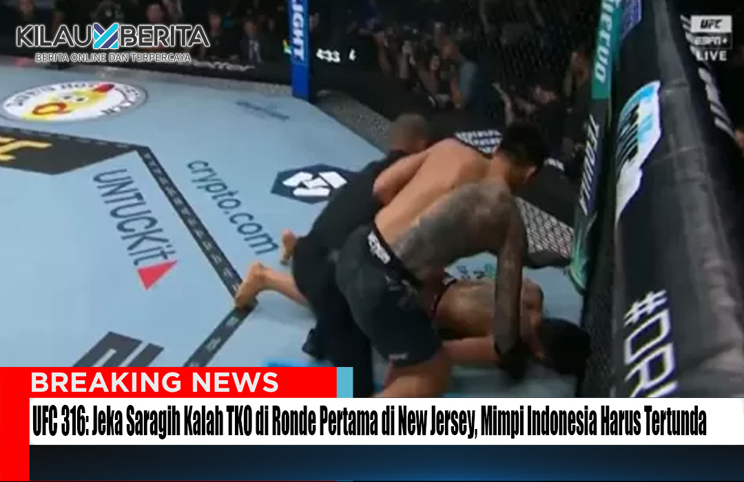 Jeka Saragih Kalah TKO