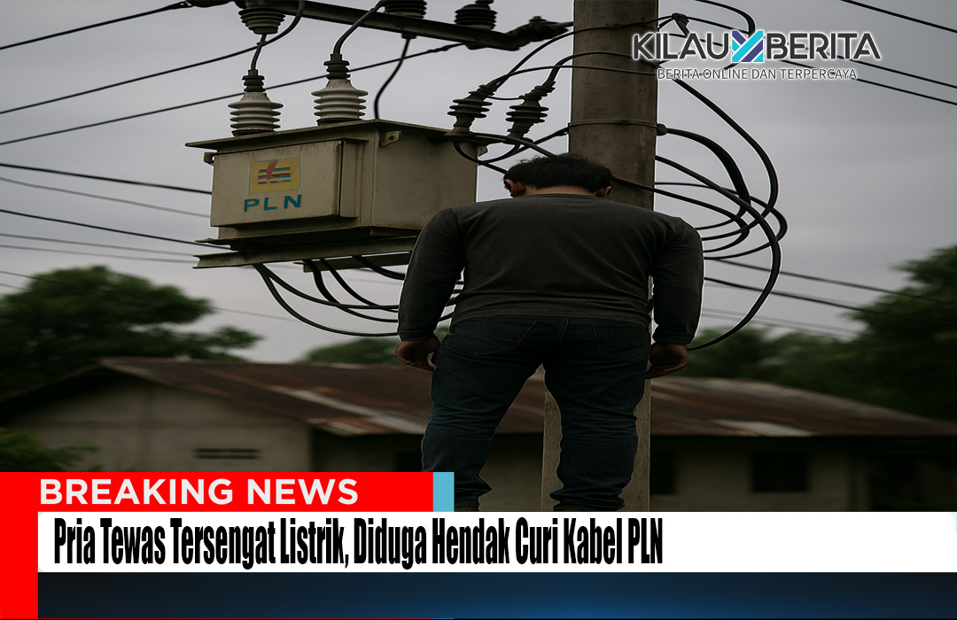 Pria Tewas Tersengat Listrik