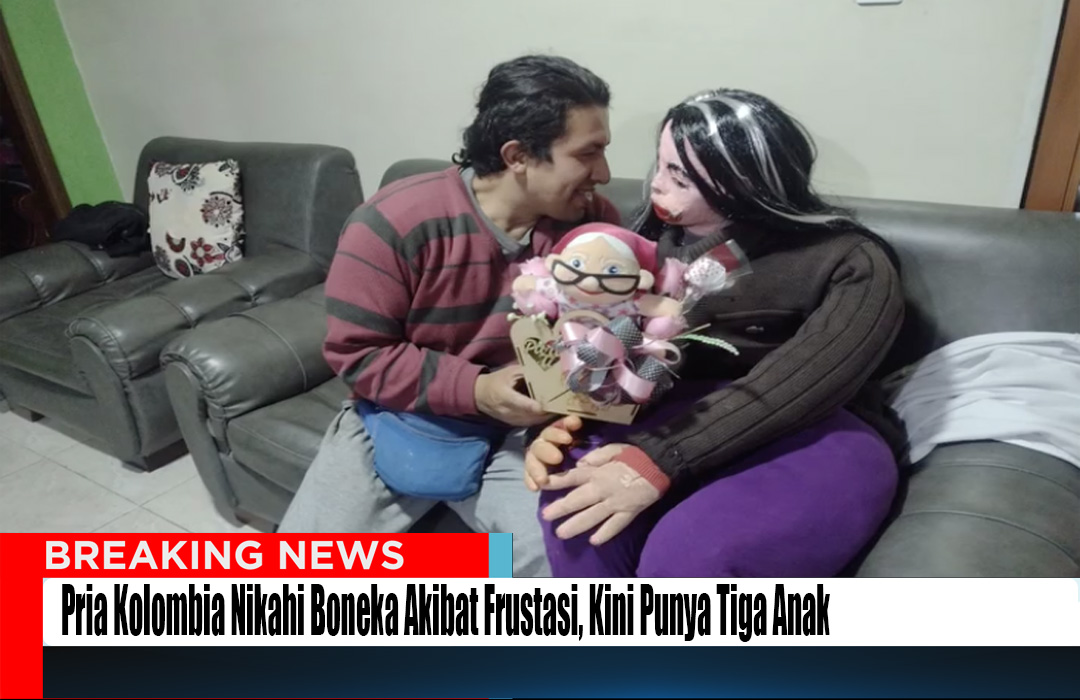 Pria Kolombia Nikahi Boneka