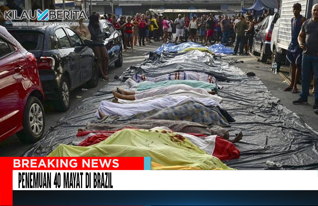 Penemuan 40mayat di Brasil