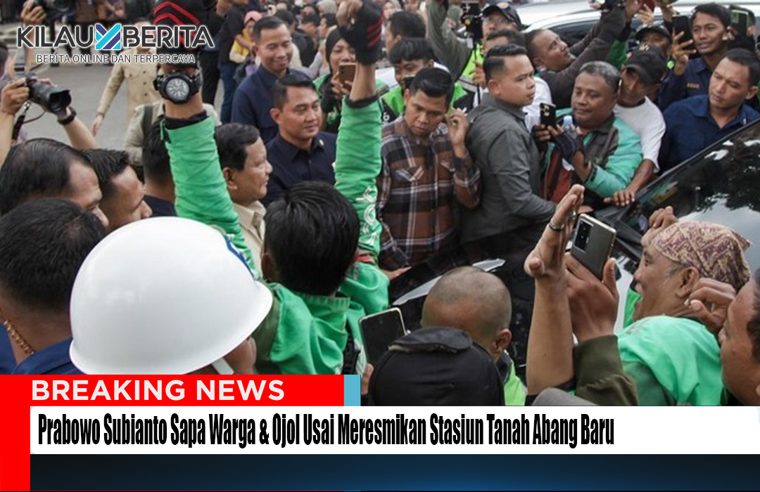 Prabowo Sapa Warga & Ojol