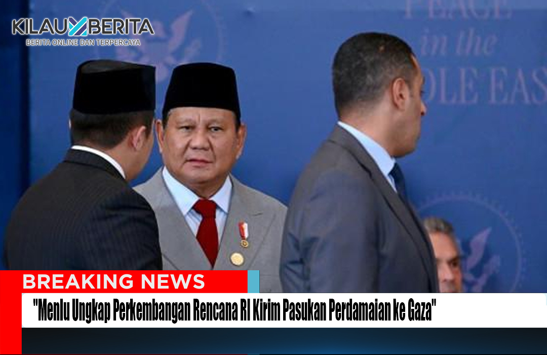 Menlu Ungkap Perkembangan Rencana RI