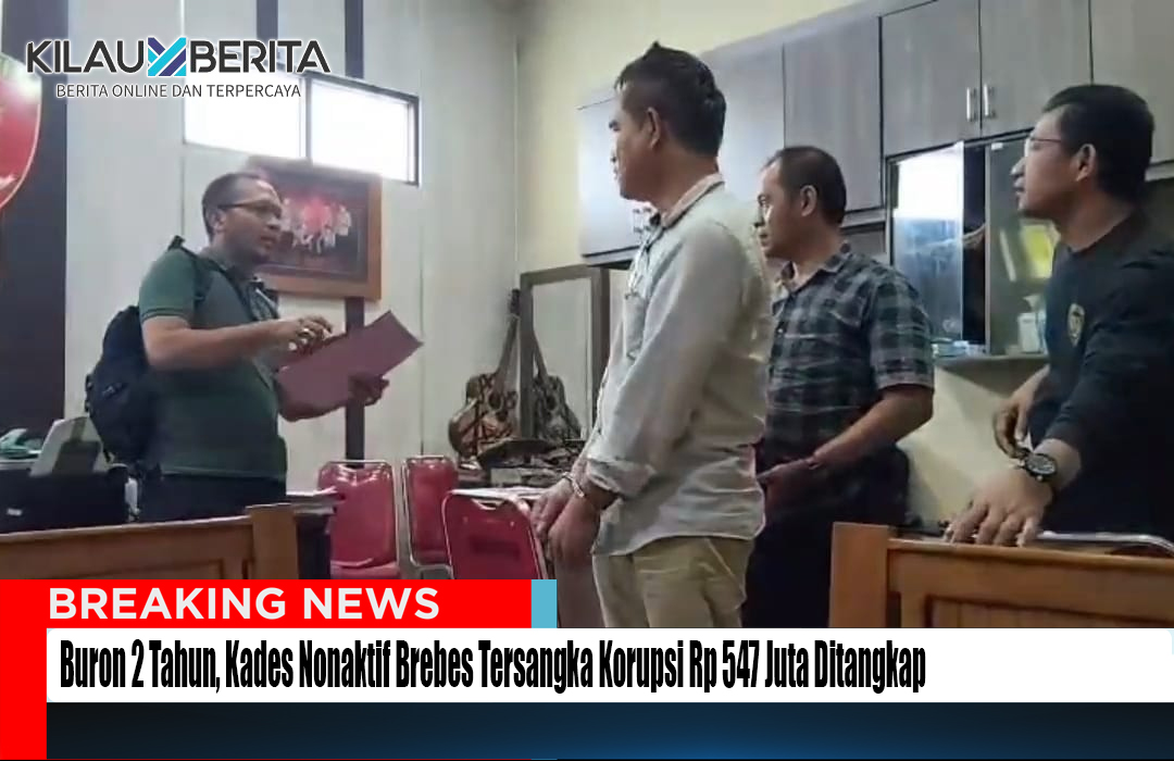 Buron 2 Tahun, Kades Nonaktif Brebes Tersangka Korupsi