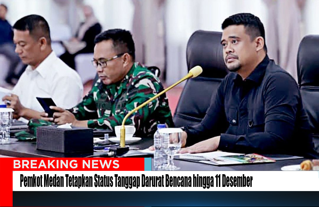 Pemkot Medan Tetapkan Status Tanggap Darurat Bencana Alam