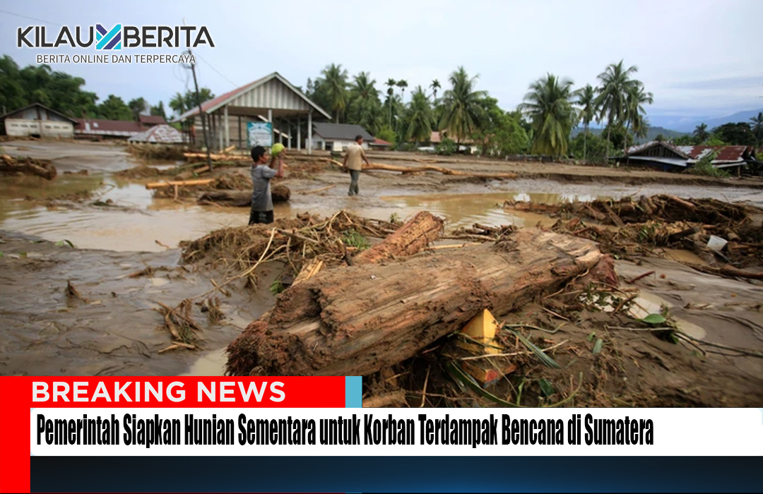 Bencana di Sumatera Pemerintah Berikan Rumah Hunian