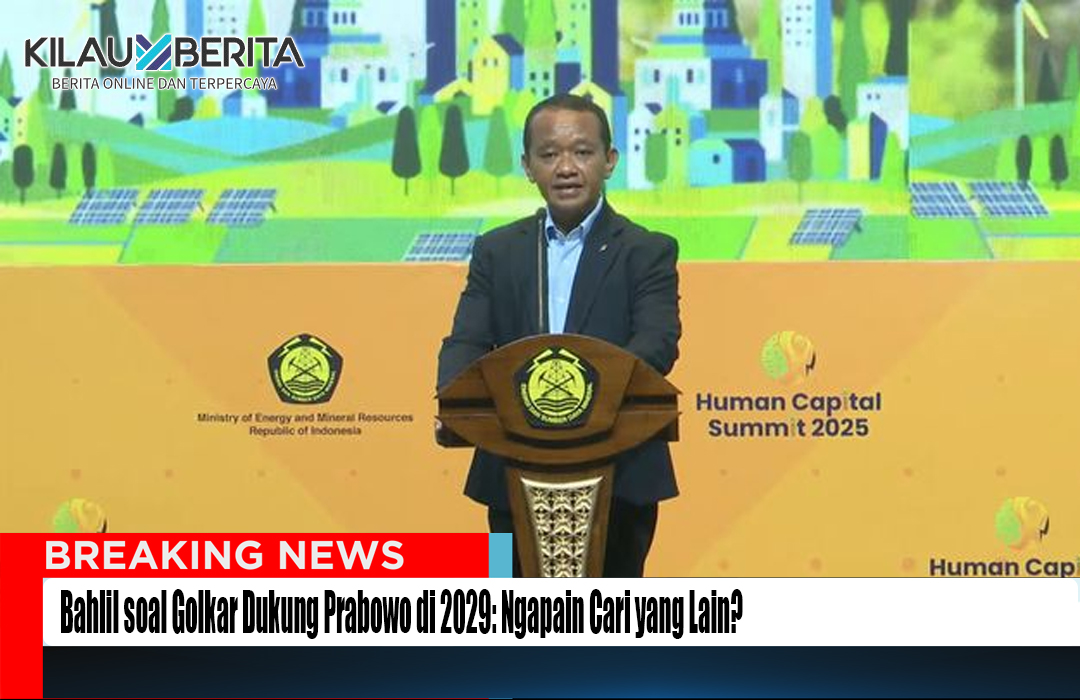 Bahlil Soal Golkar Dukung Prabowo 2029: “Ngapain Cari yang Lain