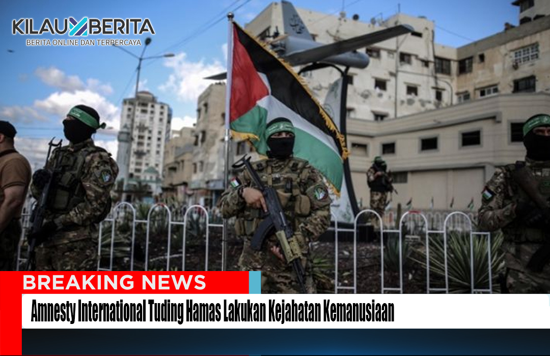 Amnesty International Tuding Hamas Lakukan Kejahatan