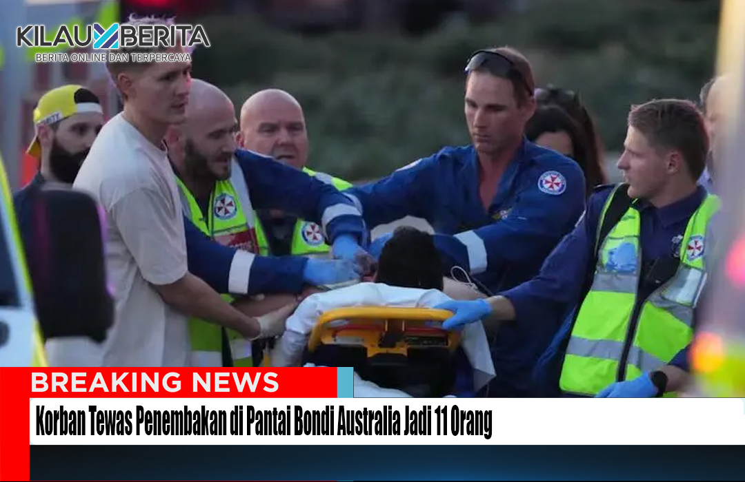 Korban Tewas Penembakan di Pantai Bondi Australia